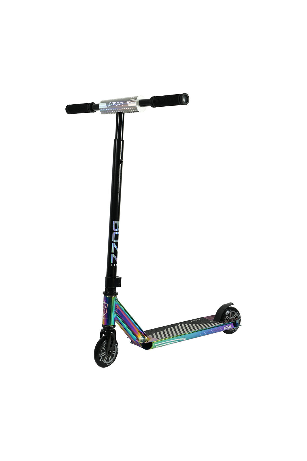 Grit Buzz MINI Stunt Scooter - Neochrome (Shorter Deck)