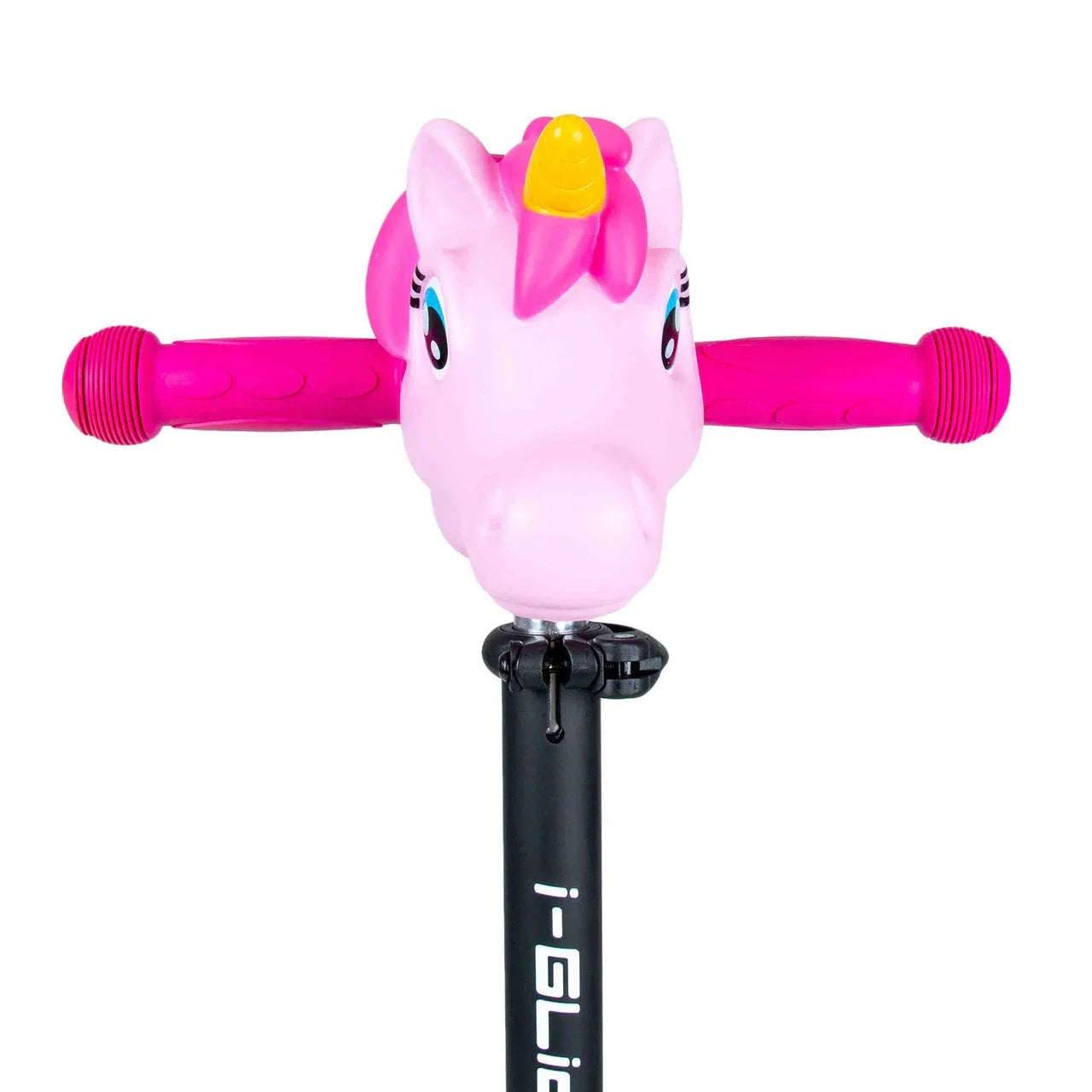 I-GLIDE Scootee Cuteez Unicorn Head Pink