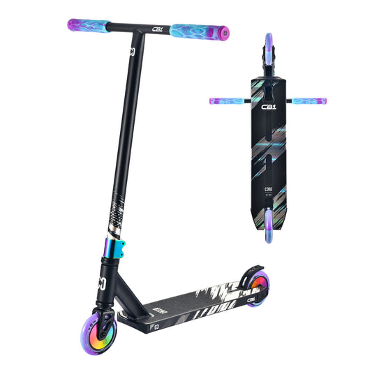 CORE CB1 Beginner Stunt Scooter - Black/NeoChrome
