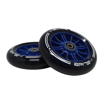 I-GLIDE Front Wheels for 3 Wheel Scooter - Dark Blue