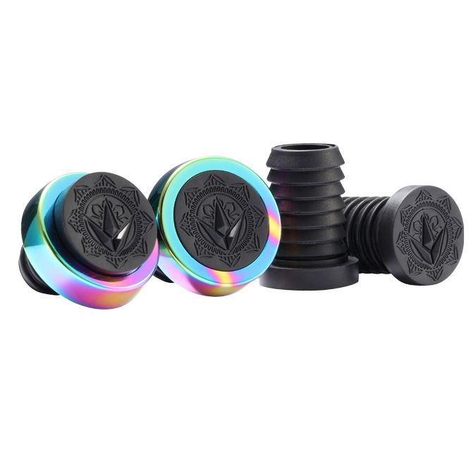 Halo Bar Ends - Oil Slick