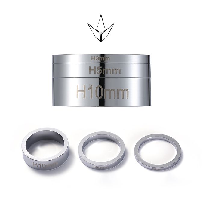 Bar Spacers Chrome 3 Pack (3mm, 5mm, 10mm)