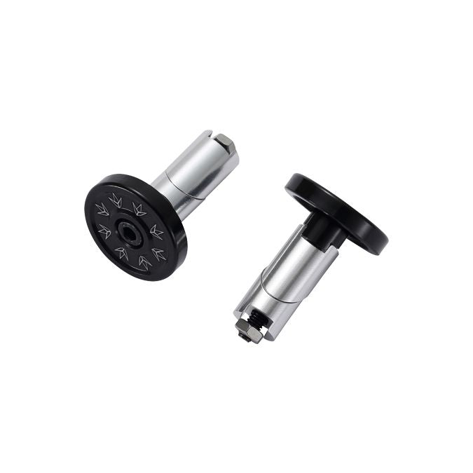 Alloy Bar Ends - Black Pair
