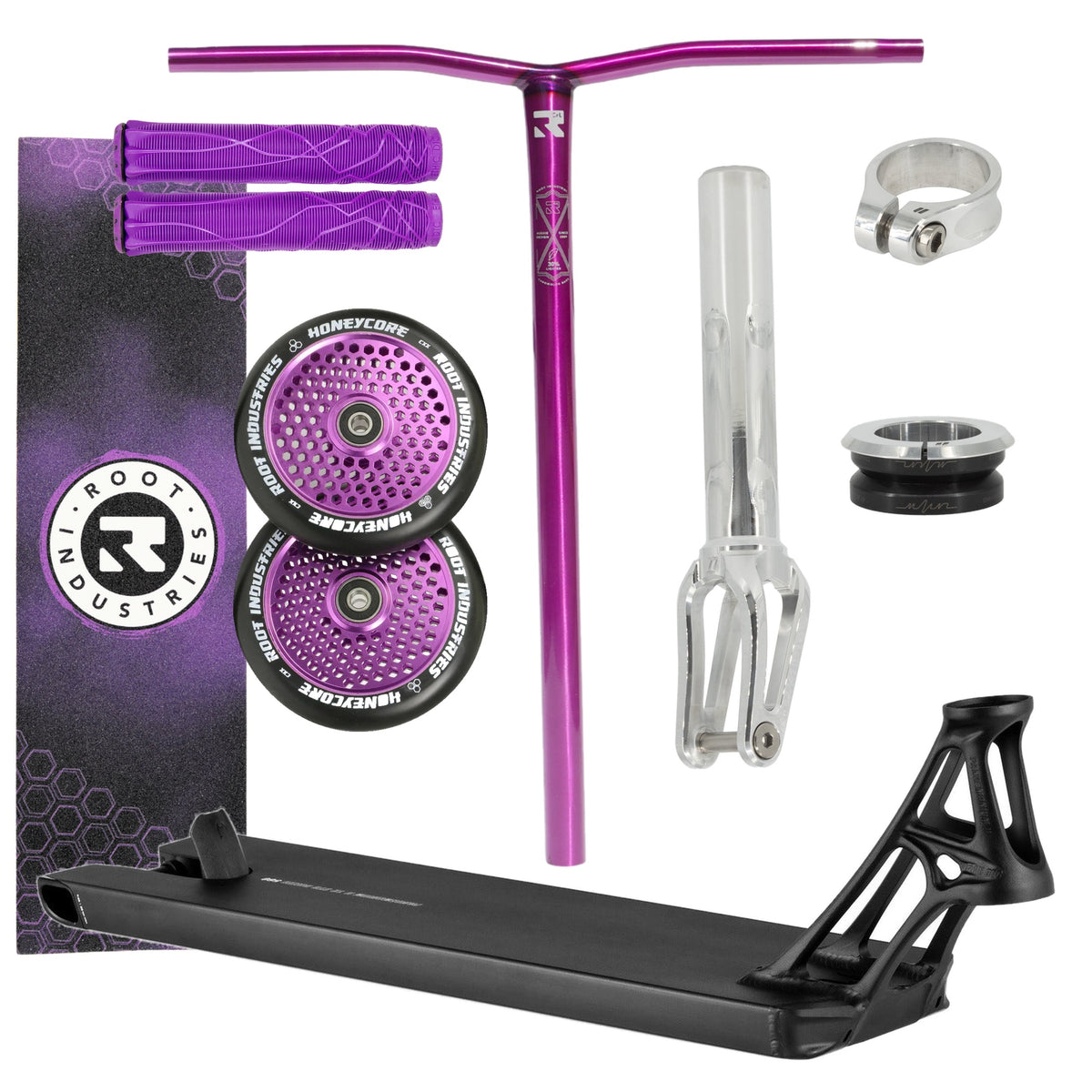 Ethic Pandemonium Custom Scooter – Burnt Purple (Unfair)