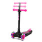 I-GLIDE 3-Wheel Kids Scooter - Black/Pink