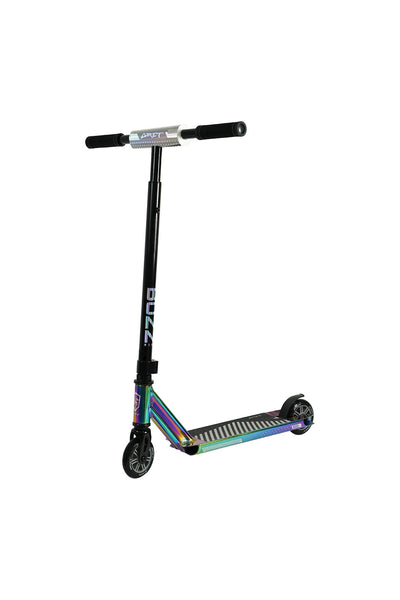 Grit Buzz MINI Stunt Scooter - Neochrome (Shorter Deck)