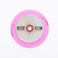 H2O Trans Pink H20 PU Silver Core 110 x 24mm (Pair) Wheels