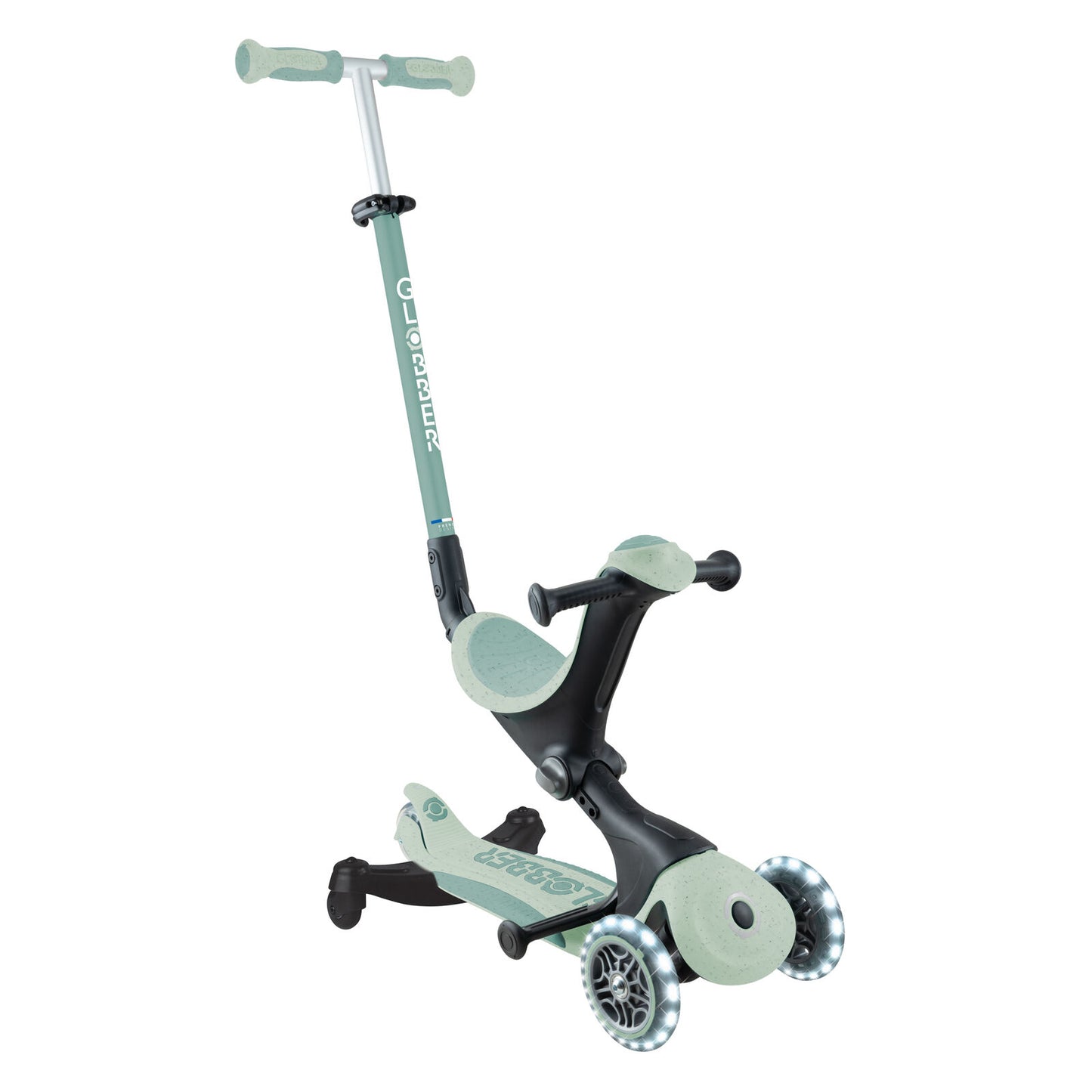 Globber Go Up Deluxe Ecologic 360 with Lights