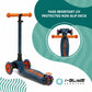 I-GLIDE 3-Wheel Kids Scooter - Blue/Orange