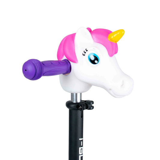 I-GLIDE  Scootee Cuteez Unicorn Head White