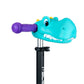 I-GLIDE  Scootee Cuteez Dinosaur Head Aqua