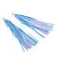 I-GLIDE  Ribbons Blue/White (pair)