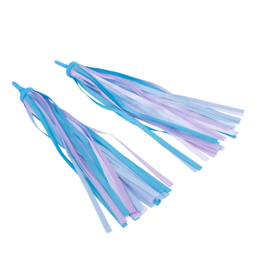 I-GLIDE  Ribbons Blue/White (pair)