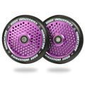 Root Industries HONEYCORE 120mm Wheels - Black/Purple