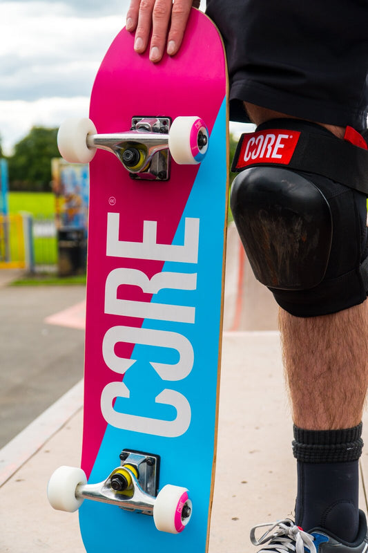 CORE Complete Skateboard C2 Split - Pink/Blue 7.75