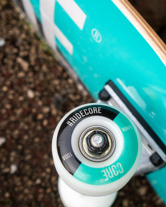 CORE Complete Skateboard C2 Split - Teal/Black 7.75