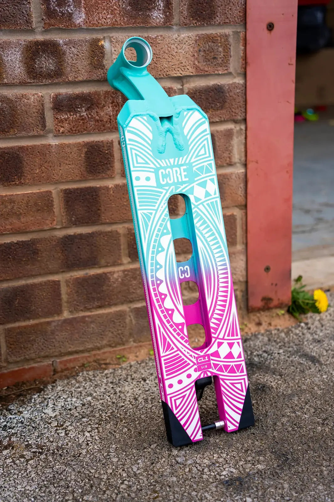 CORE CL1 Scooter Deck 5 x 19 - Blue/Pink