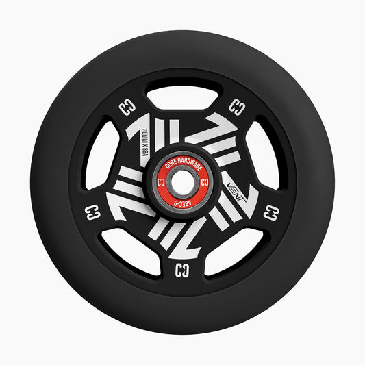 CORE Vent Hollow Scooter Wheel 110mm - Black (single)