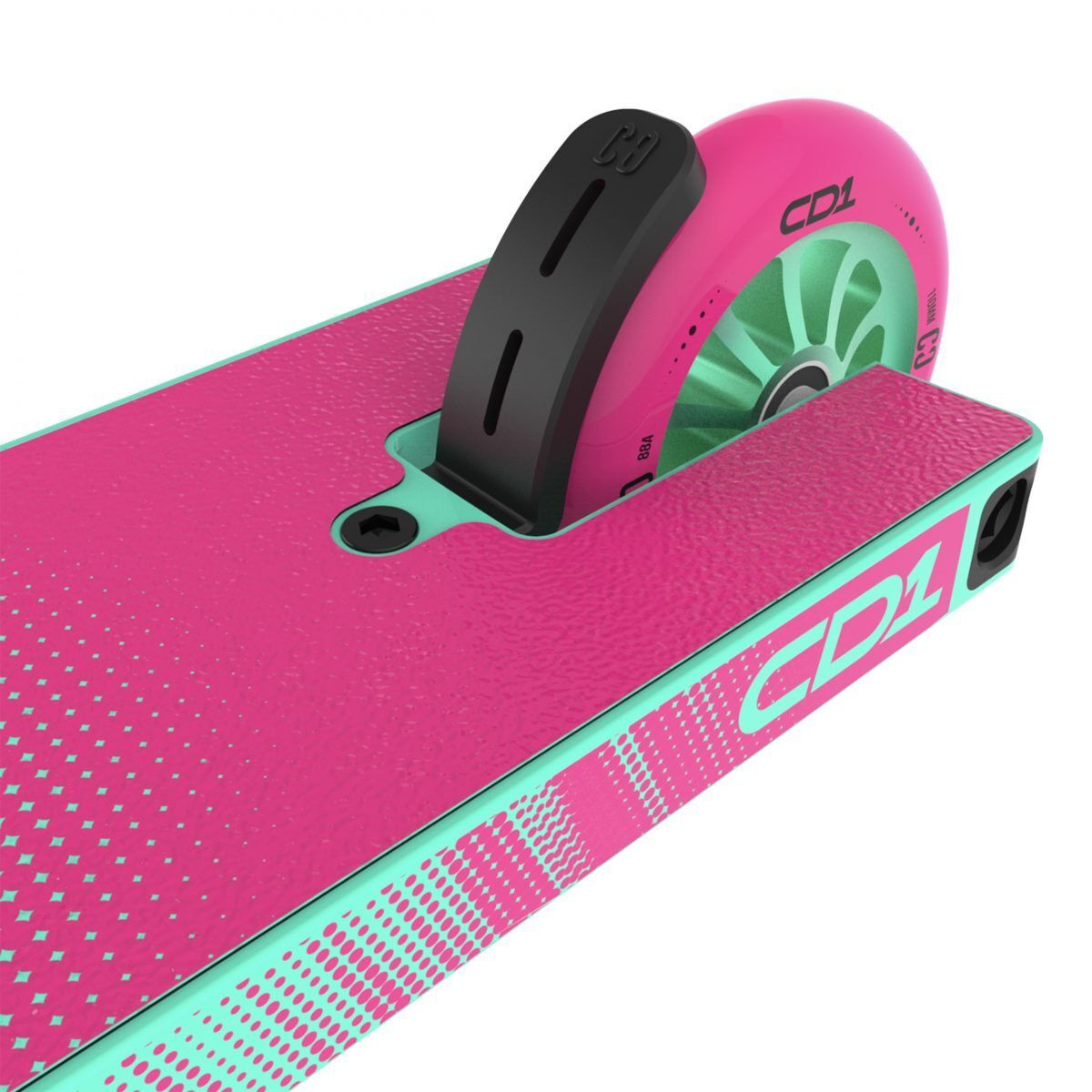 CORE CD1 (Duo) Park Complete Stunt Scooter- Teal/Pink