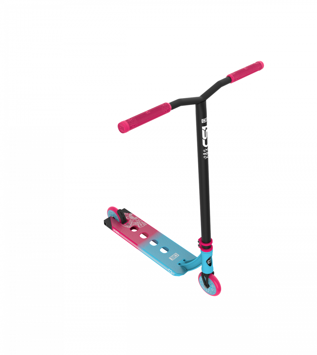 CORE CL1 Light Complete Scooter - Blue/Pink