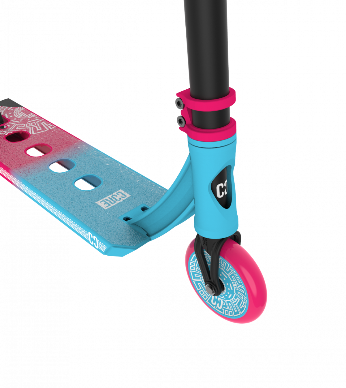 CORE CL1 Light Complete Scooter - Blue/Pink