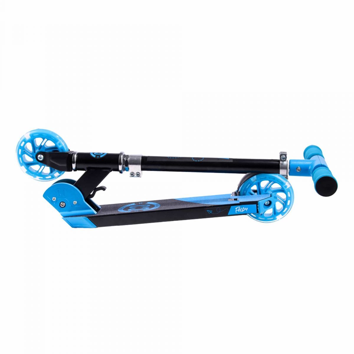 CORE Kids Foldy Scooter - Blue with LED wheels