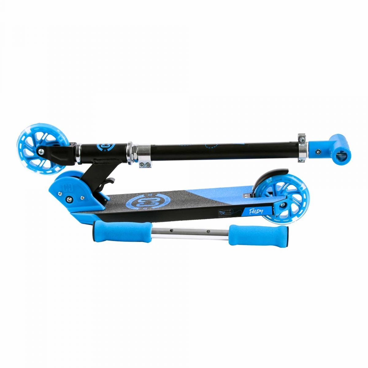 CORE Kids Foldy Scooter - Blue with LED wheels