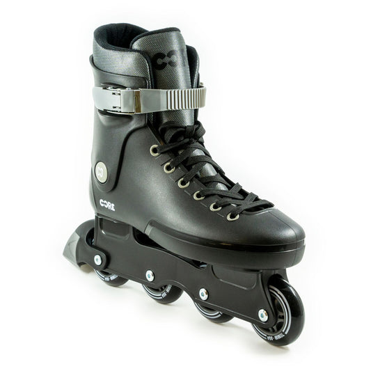 CORE Kids Retro Adjustable Inline Skate - Black UK 6-9