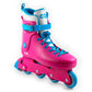 CORE Kids Retro Adjustable Inline Skate - Pink/Blue UK 6-9