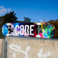 CORE Complete Skateboard C2  - Neon Galaxy 7.75