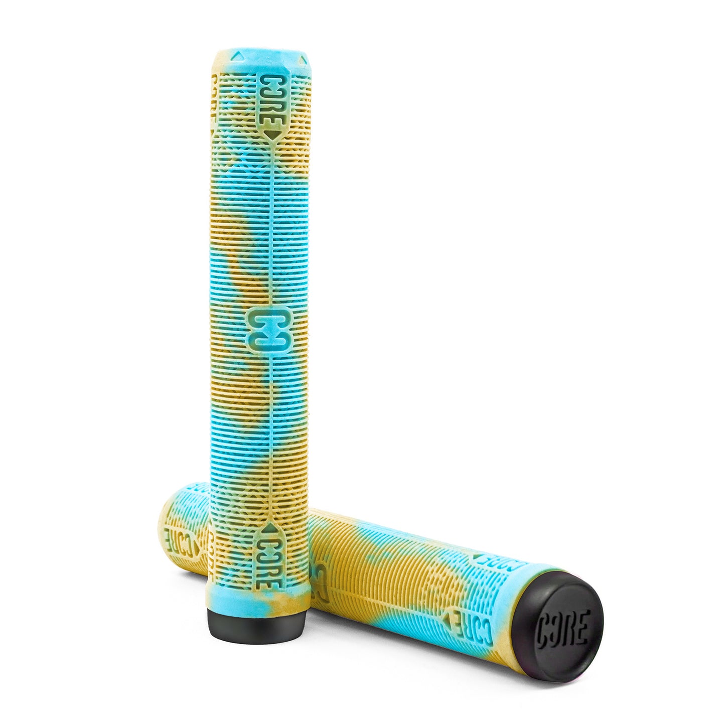 Core Skinny Boy Handlebar Soft Grips 170mm - Beach (Teal/Gum)