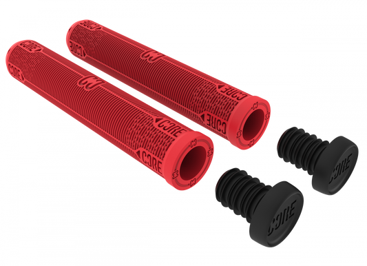 CORE Skinny Boy Handlebar Soft Grips 170mm - Red