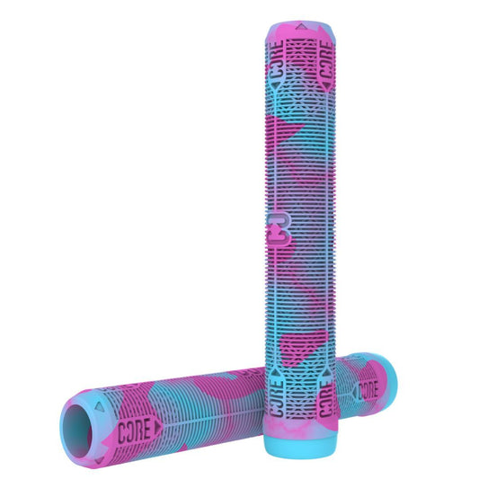 CORE Skinny Boy Handlebar Soft Grips 170mm - Refresher (Pink/Teal)