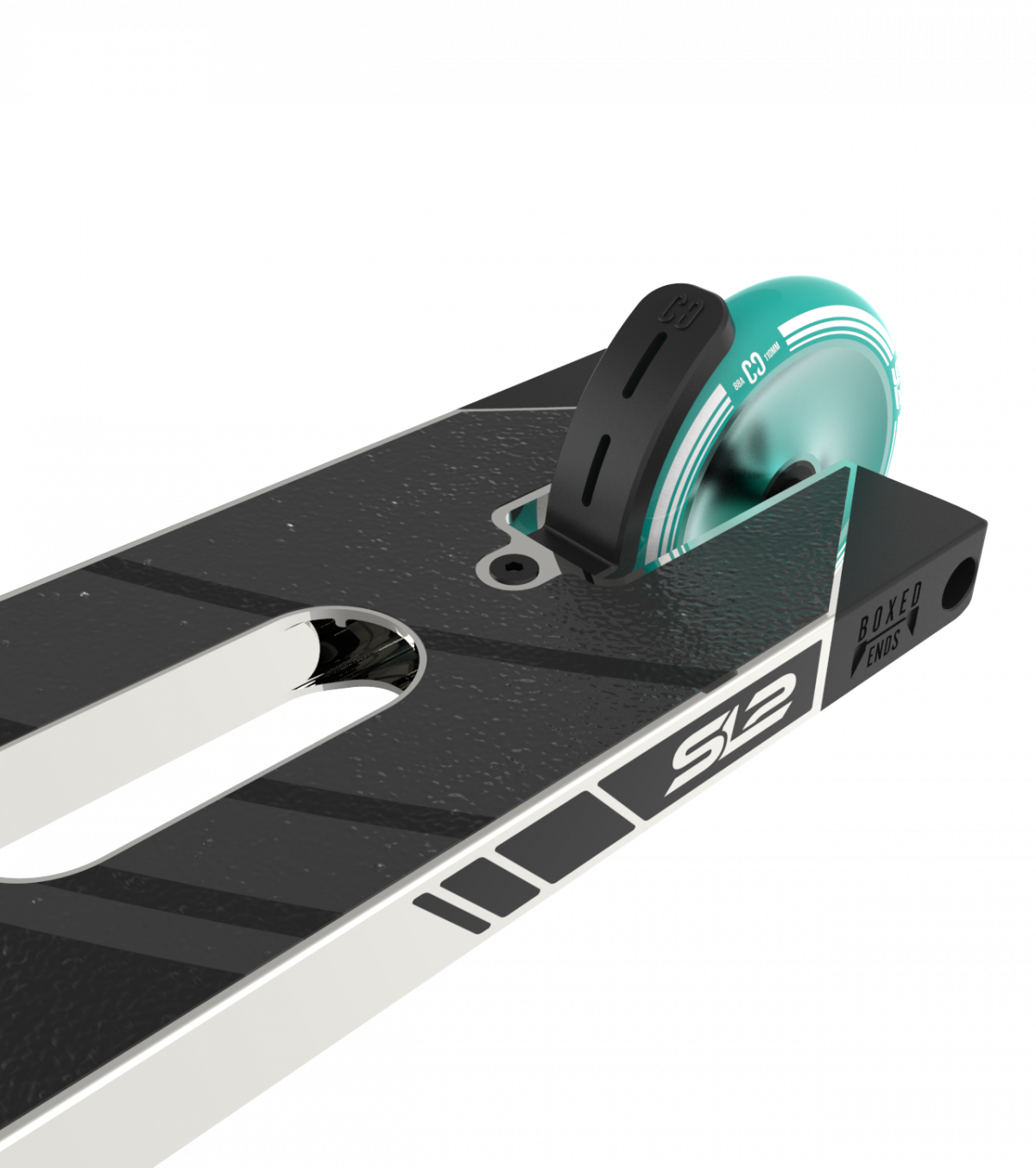 CORE SL2 Super Light Complete Scooter - Chrome/Teal