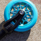 Core HEX HOLLOW Stunt Scooter Wheel 110mm - Mint/Blue (Single Wheel)