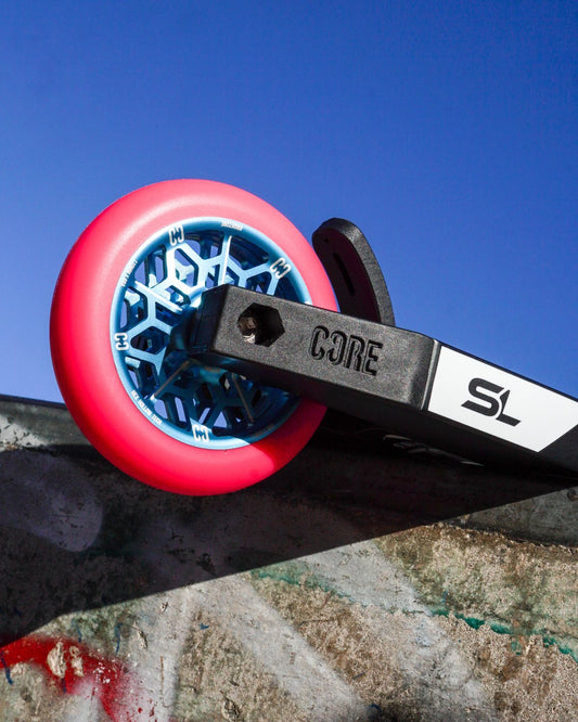 Core HEX HOLLOW Stunt Scooter Wheel 110mm - Pink/Blue (Single Wheel)