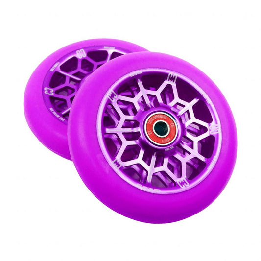 Core HEX HOLLOW Stunt Scooter Wheel 110mm - Purple (Single Wheel)