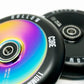 Core HOLLOW Stunt Wheel V2 110mm - Black/NeoChrome (single wheel)