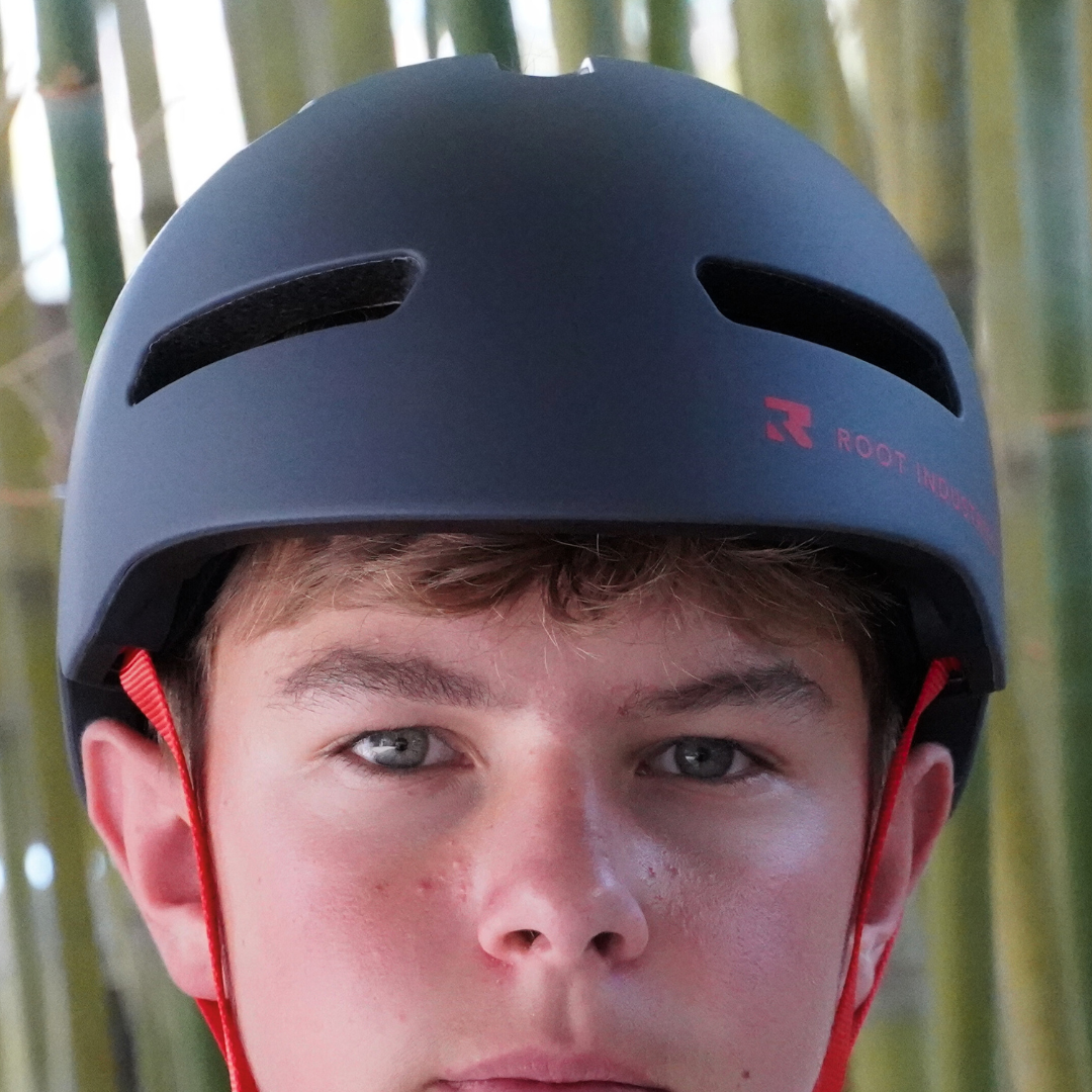 Root Industries The Edge Pro Helmet - Grey/Red - 3