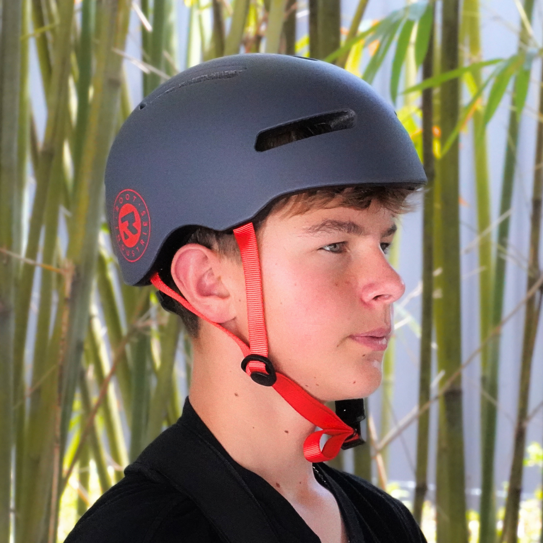 Root Industries The Edge Pro Helmet - Grey/Red - 2
