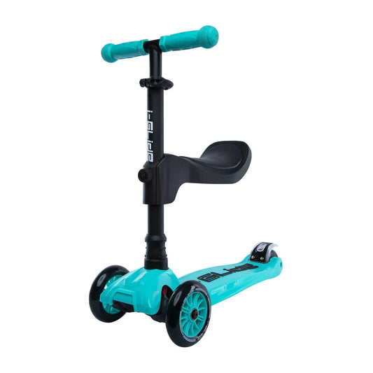 I-GLIDE  Seat for 3 wheels scooter Black