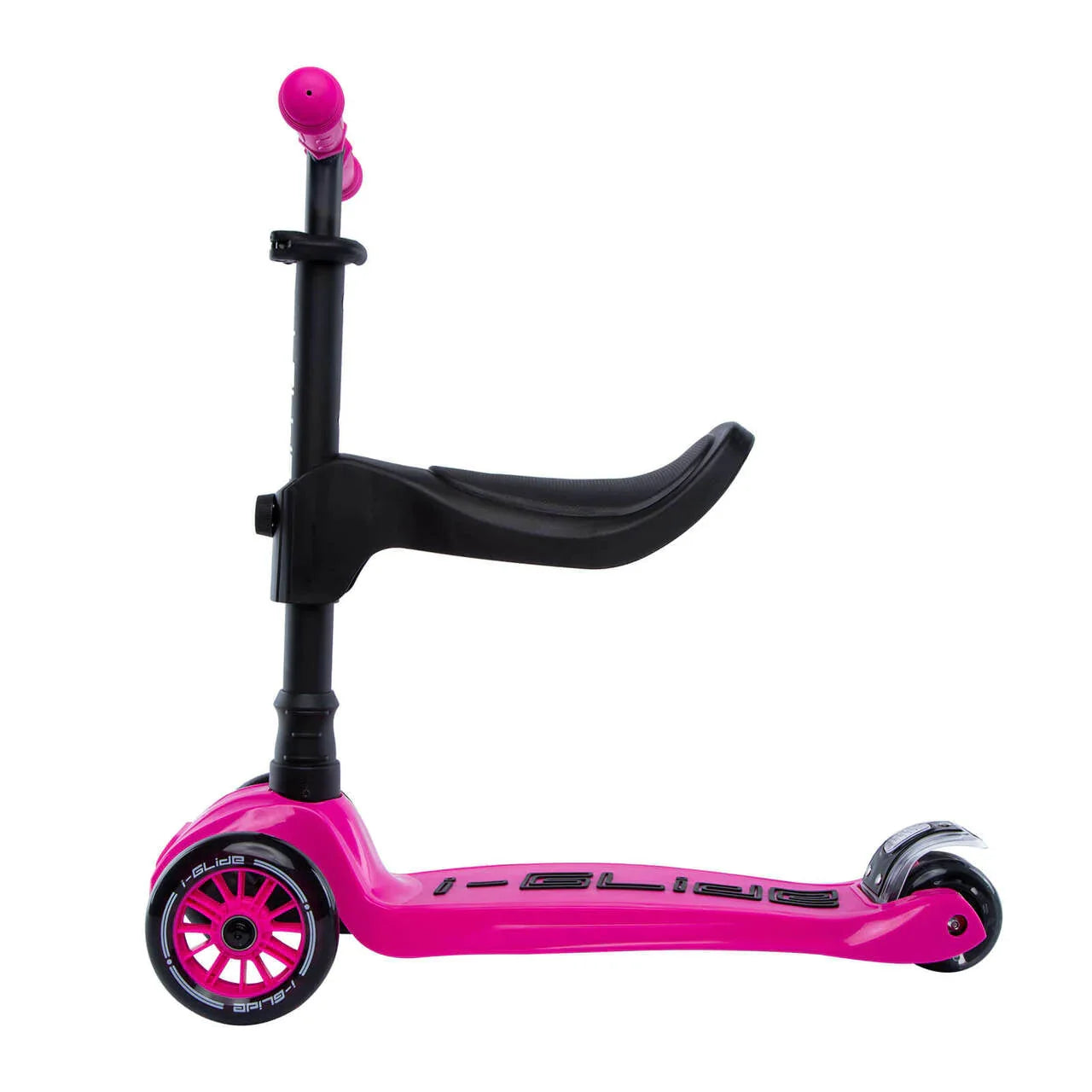 I-GLIDE  Seat for 3 wheels scooter Black