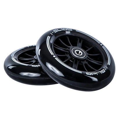 I-GLIDE Front Wheels for 3 Wheel Scooter - Black
