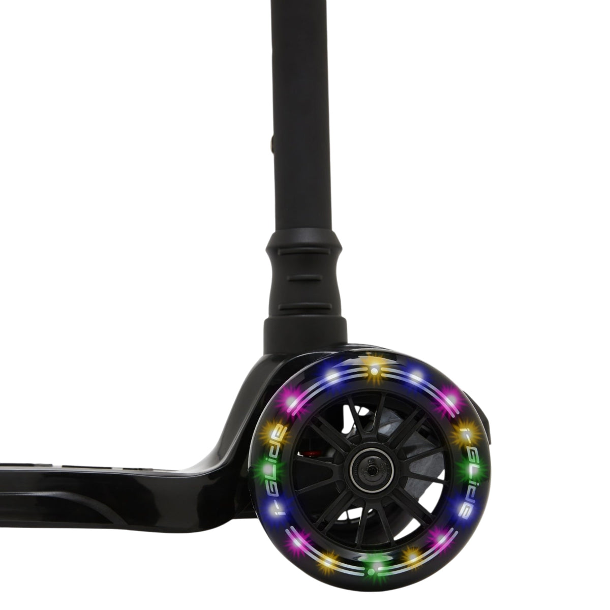 I-GLIDE 3-Wheel Kids Scooter - Black - wheel
