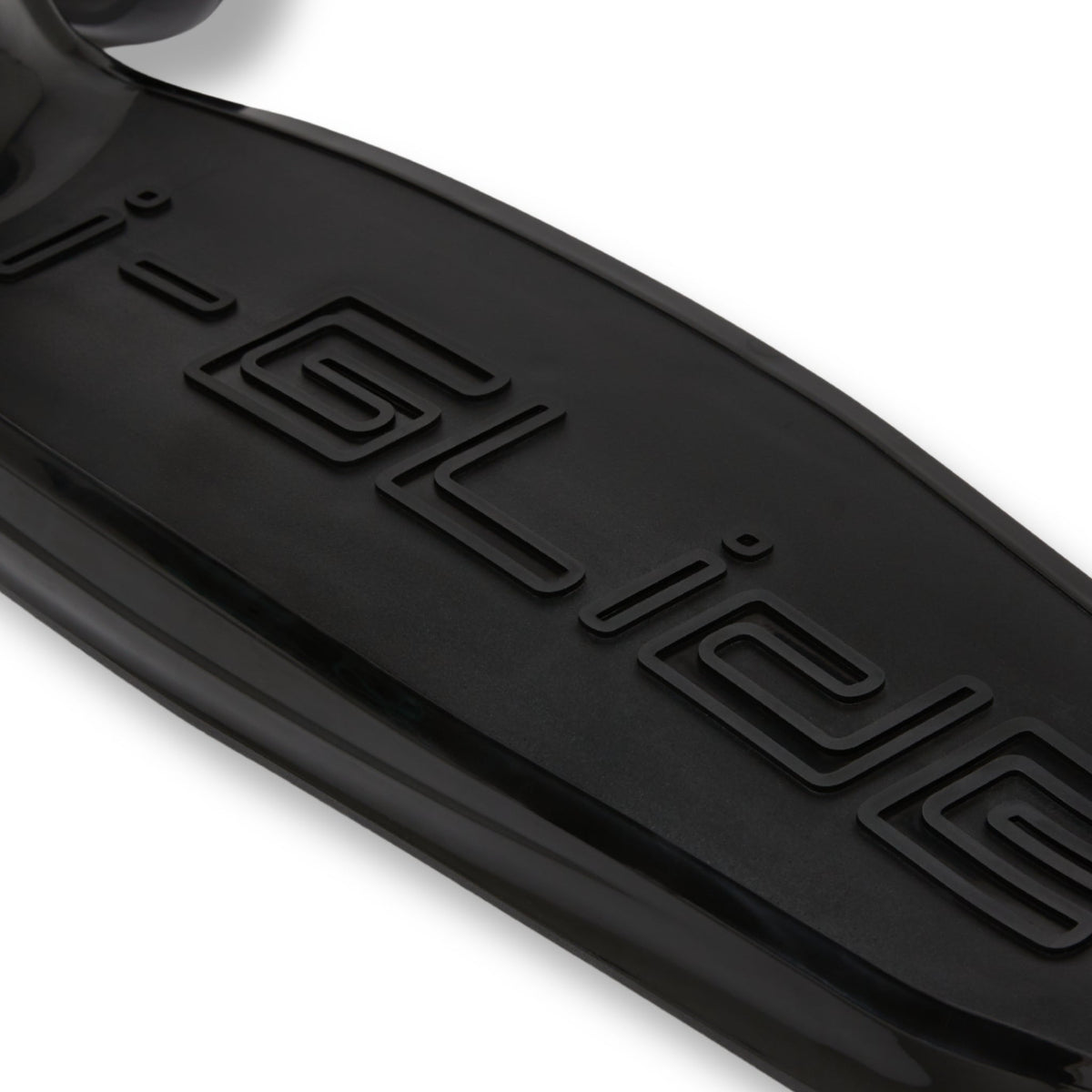 I-GLIDE 3-Wheel Kids Scooter - Limited Edition Black/GoldChrome - deck