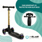 I-GLIDE 3-Wheel Kids Scooter - Limited Edition Black/GoldChrome