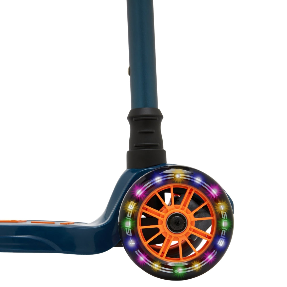 I-GLIDE 3-Wheel Kids Scooter - Blue/Orange - wheel