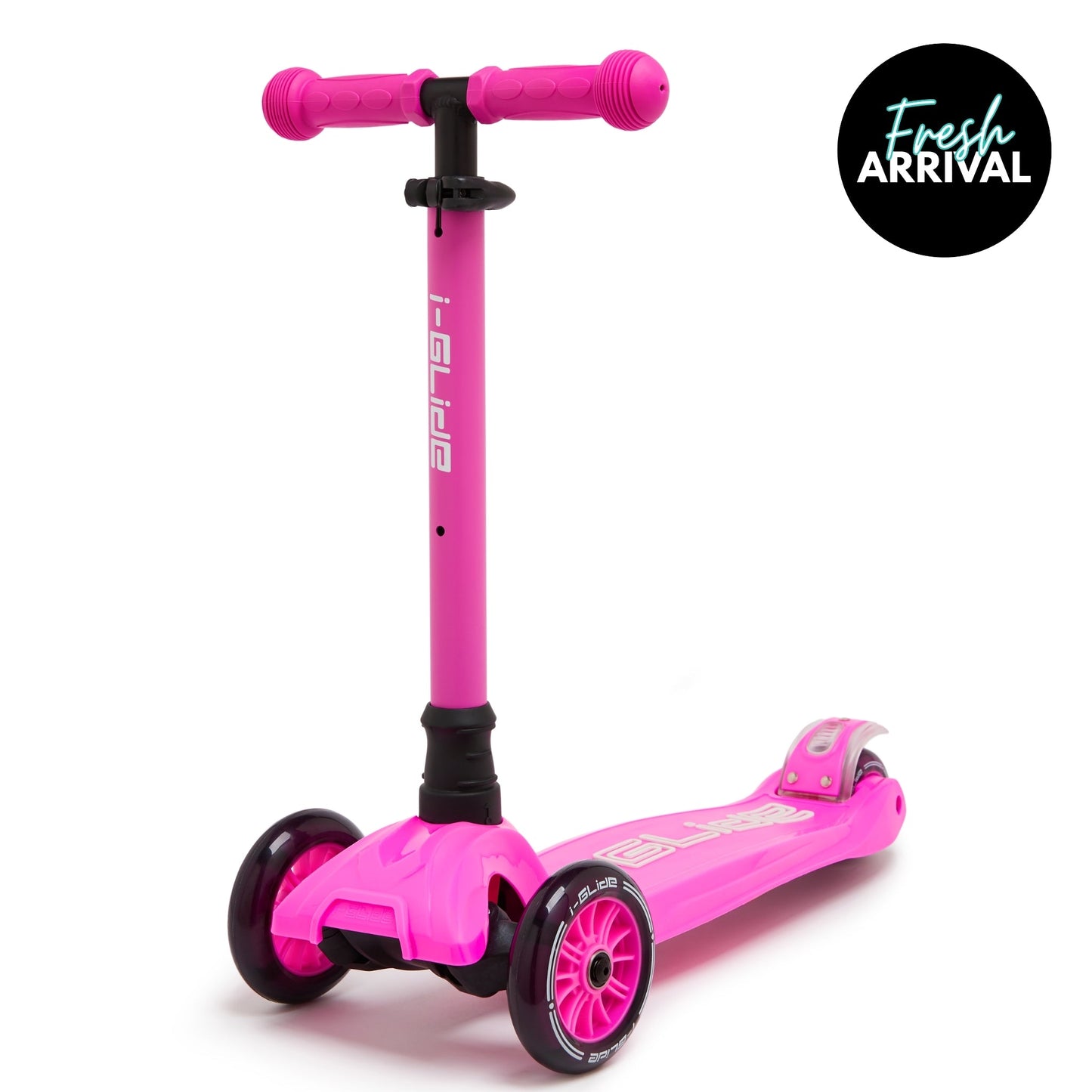 I-GLIDE 3-Wheel Kids Scooter - Hot Pink
