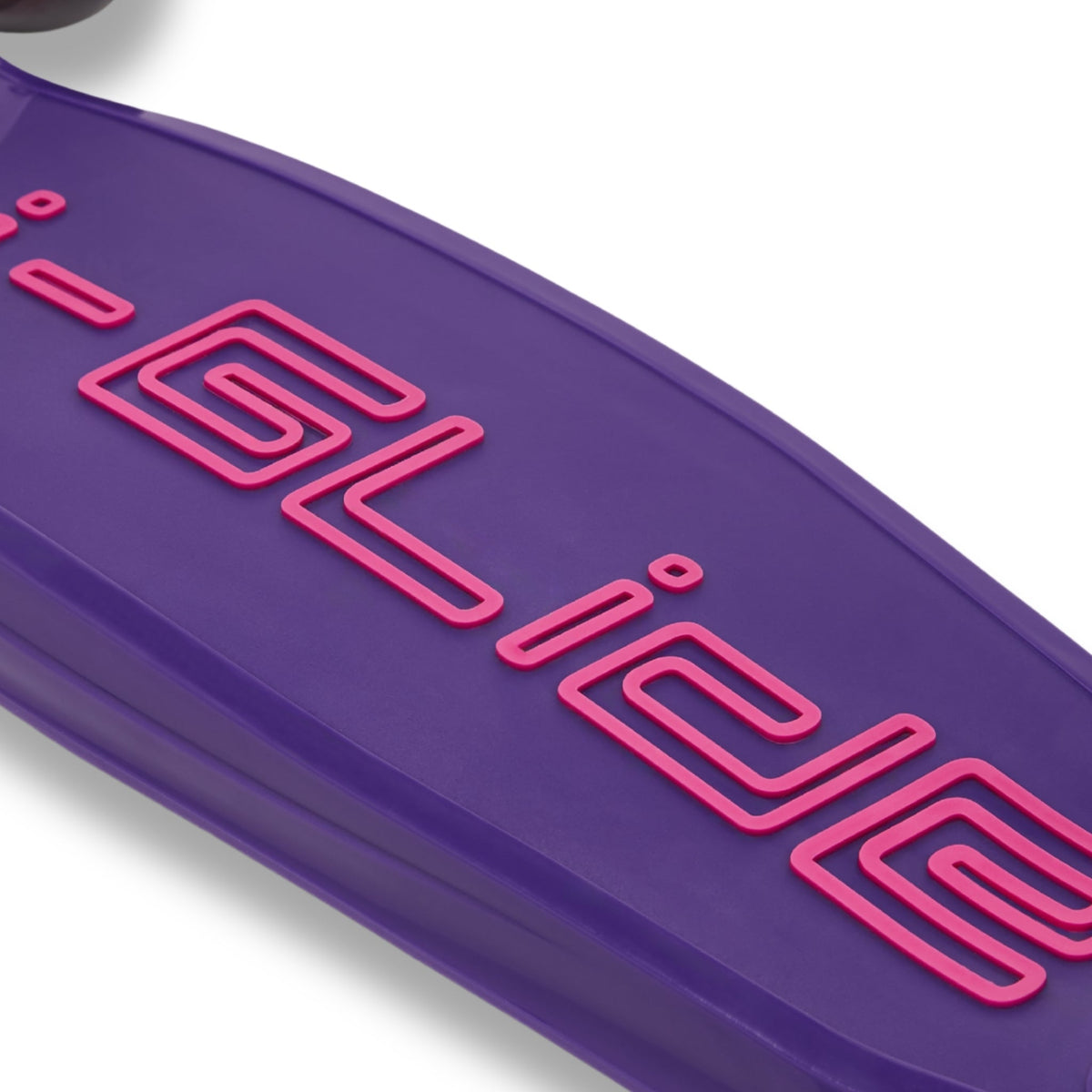 I-GLIDE 3-Wheel Kids Scooter - Purple/Pink - deck