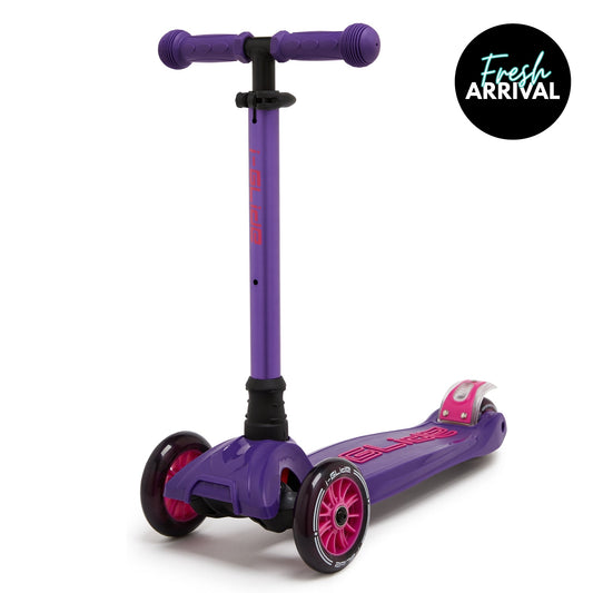 I-GLIDE 3-Wheel Kids Scooter - Purple/Pink